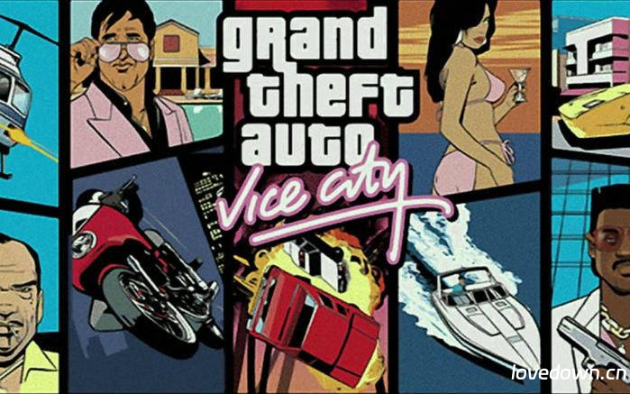 动作游戏ACT 侠盗猎车手 罪恶都市重制版 Grand Theft Auto Vice City the definitive edition 免安装简体中文绿色版